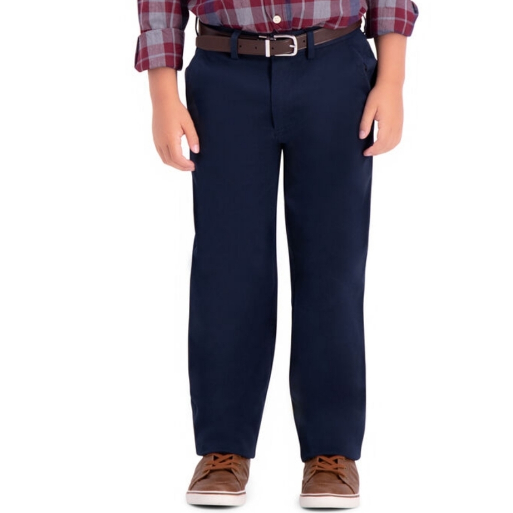 Boys Navy Chino Dress Pants NWT